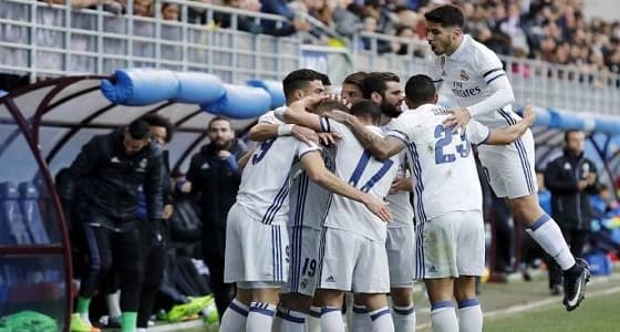 الريال العملاق في مهمة سهلة أمام إيبار