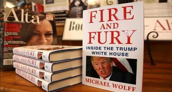 ترامب يصف مؤلف نار وغضب بـ " المختل عقليا "