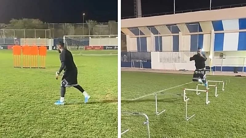 العابد يواصل استعداداته في مقر الهلال .. فيديو