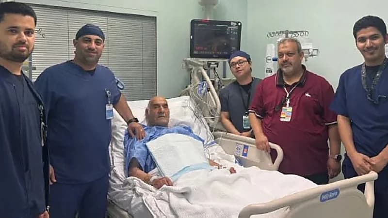 إنقاذ حاج إيراني من جلطة قلبية حادة في وقت قياسي .. فيديو