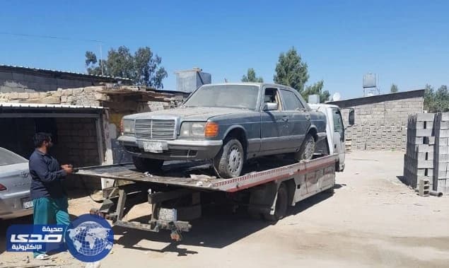 بالصور.. " أمانة الطائف " ترفع السيارات التالفة من نطاقها السكني