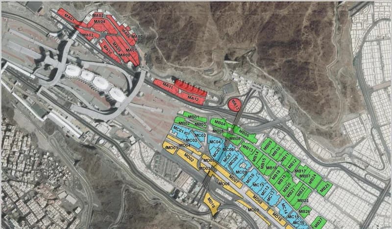 الحج والعمرة تجهز مواقع الحجاج بالقرب من الجمرات وتربط إحداثياتها بالبطاقة الذكية