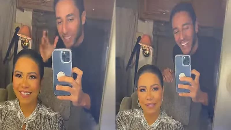 شاهد.. لحظة اقتحام معجب لغرفة شيرين عبد الوهاب