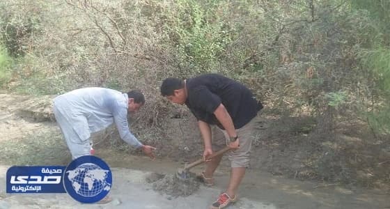 مركز اﻷبحاث الزراعية بجازان يزرع 2000 بذرة بضفاف وادي ضمد