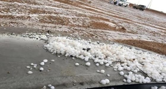 أمطار غزيرة مصحوبة بزخات من البرد على 5 مناطق بالمملكة