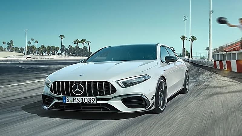 صورة تجسسية لمرسيدس AMG A35 بعد الفيس ليفت