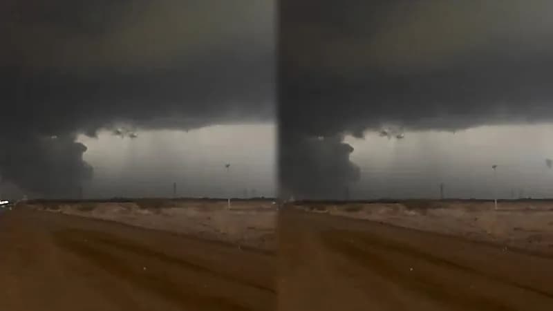 غيوم كثيفة تحول نهار جازان إلى ليل.. فيديو