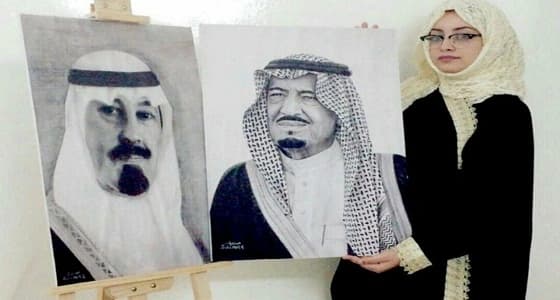 طالبة يمنية تشكر قيادات المملكة أثناء تكريمها في جامعة الملك عبدالعزيز