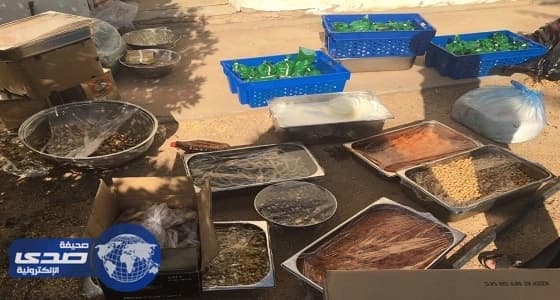 بالصور.. بلدية النبهانية تصادر وتتلف 65 كيلو غذاء فاسد