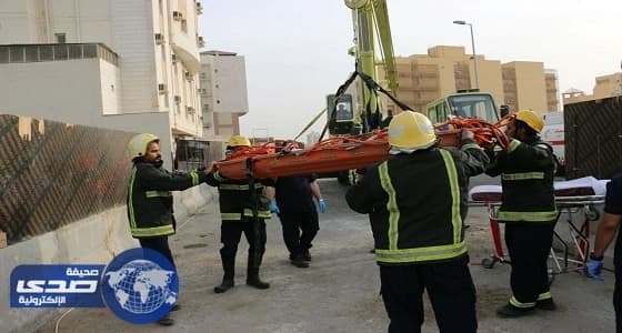 احتجاز أحد العاملين أثناء عمله في مشروع حفرية بالخط الدائري الثالث بمكة