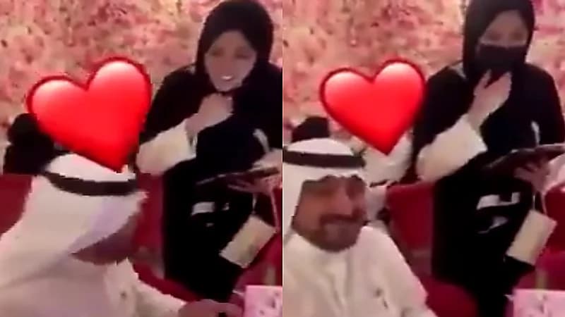 شاهد..مبتعثة تتنكر وتفاجئ أسرتها بعودتها بعد غياب سنوات