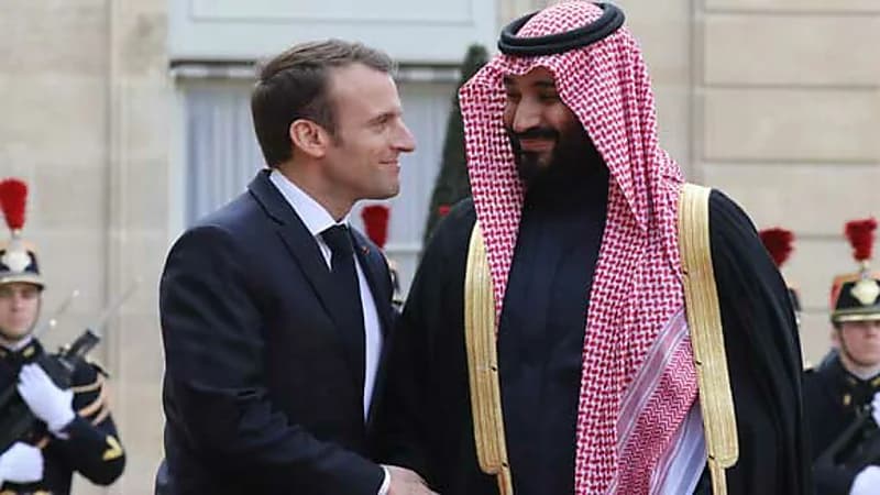 محادثات مرتقبة بين ولي العهد و "ماكرون"