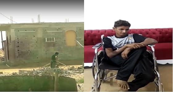 تطورات جديدة بشأن مقطع شاب معاق عنفه والده بقسوة