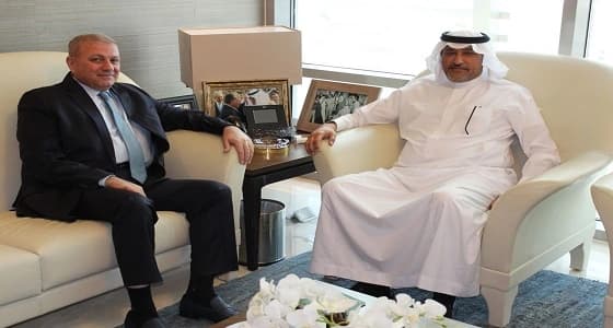 سفير المملكة لدى الأردن يستقبل النائب الأول لرئيس مجلس النواب