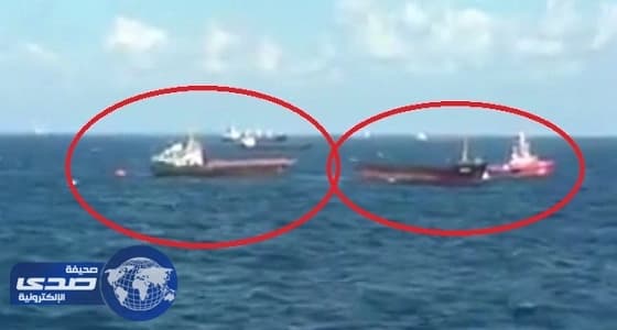 بالفيديو.. سفينة تنشطر إلى جزأين قبالة شمال غربي تركيا