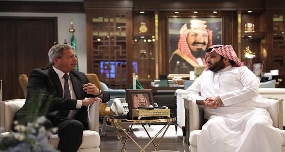 " آل الشيخ " يستقبل نظيره المصري لبحث تطوير الرياضة في البلدين