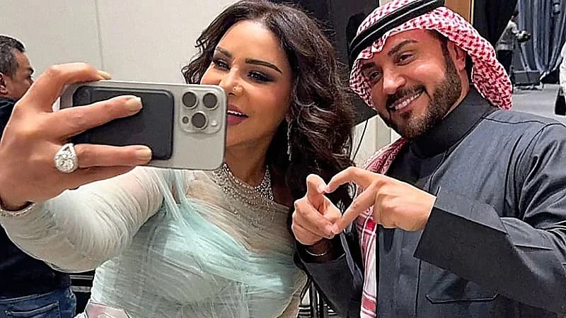 أحلام برفقة ماجد المهندس في أحدث ظهور لهما .. صور