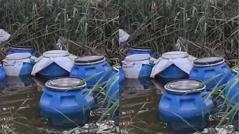 بالفيديو.. ضبط موقع لتصنيع الخمور في المدينة المنورة