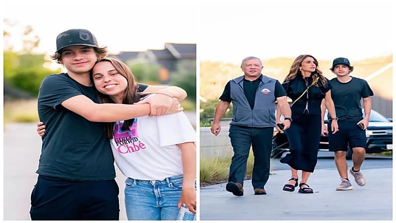 العائلة الهاشمية تخطف الأنظار من جديد .. صور