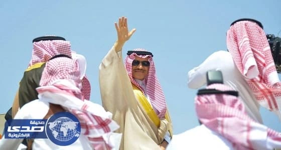 أهالي منطقة الحدود الشمالية يودعون الأمير مشعل