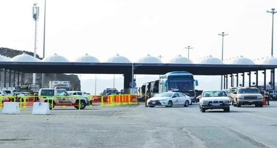 منع المركبات غير المصرح لها من دخول المشاعر المقدسة ابتداءً من اليوم