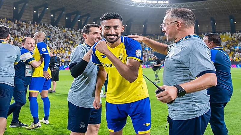 لاعب النصر يبدأ برنامجه العلاجي قبل مواجهة الفتح