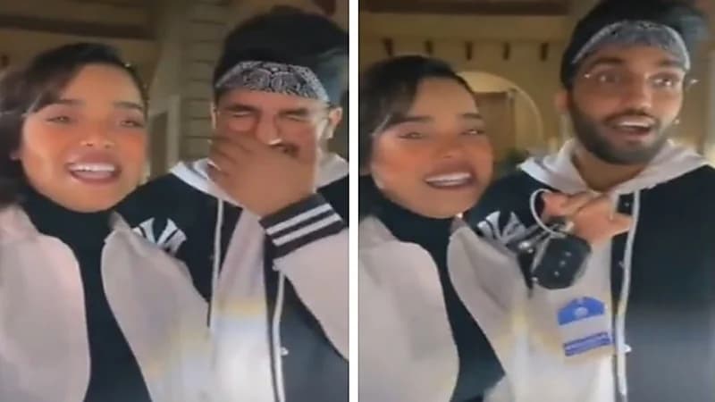 شاهد.. هدية مشاعل الشحي لزوجها في عيد ميلاده