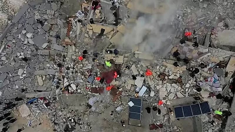 بالفيديو.. هزة أرضية قوية تضرب أنطاكيا التركية