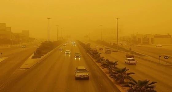 " الأرصاد " تحذر من أتربة مثارة على الرياض والشرقية