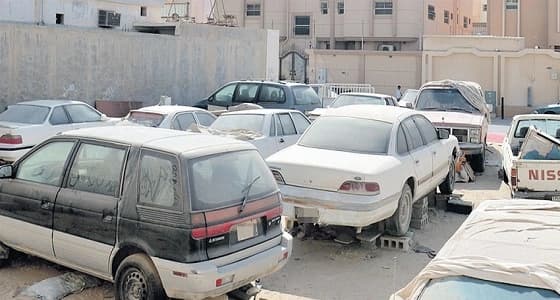 رفع 1800 مركبة تالفة بالأحساء