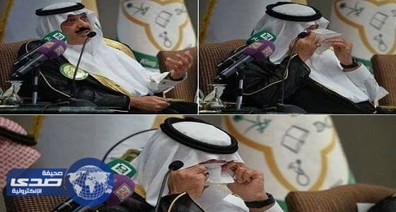 بالفيديو.. متعب بن عبدالله يذرف الدمع حباً في الشعب السعودي