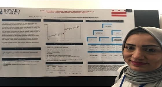 مبتعثة سعودية تقدم رؤية حول أثر رفع الضرائب على الأفراد في واشنطن