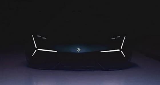 صورة تشويقية لموديل تجريبي من ﻻمبورجيني بمﻻمح خليفة أفينتادور