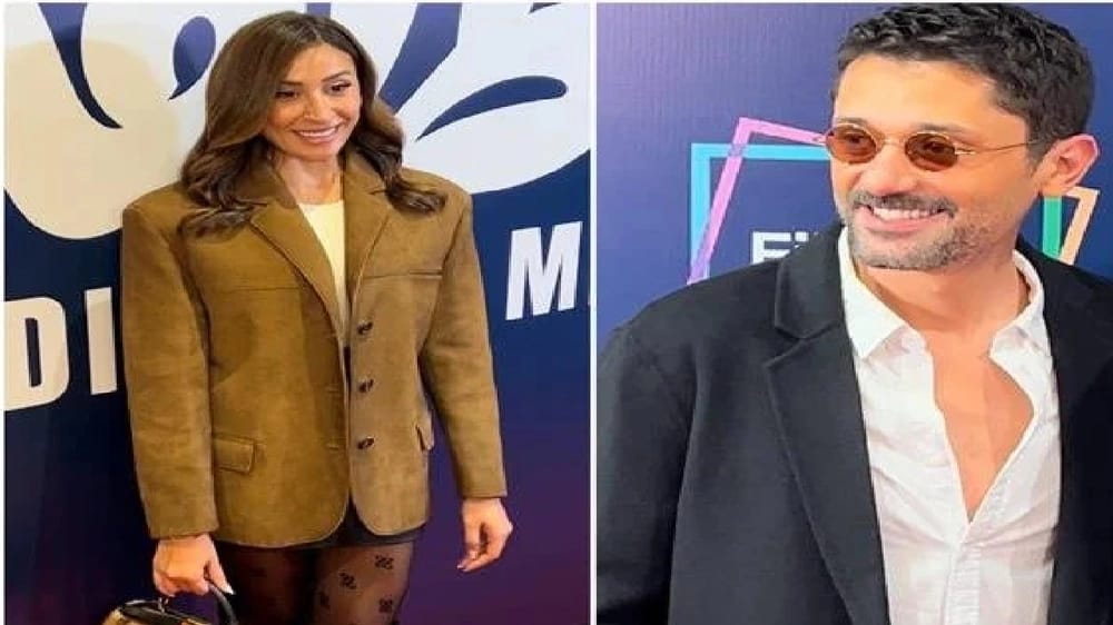 كريم محمود عبدالعزيز يظهر مع دينا الشربيني .. فيديو