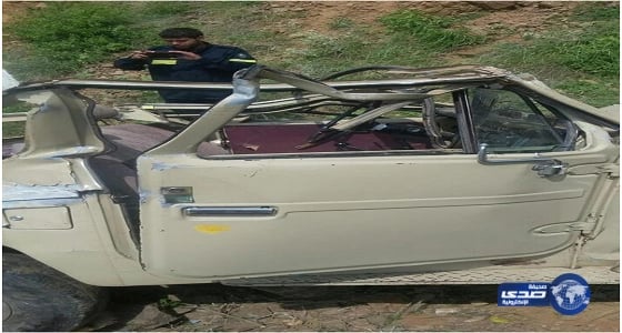 بالصور.. مصرع وإصابة 6 من عائلة واحدة بعد سقوط مركبتهم من أعلى عقبة جبل بجازان