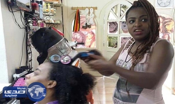 صالون متخصص بتصفيف شعر العاملات الأثيوبيات في لبنان