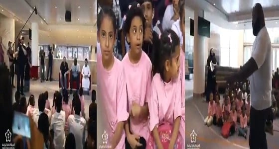 بالفيديو.. نجوم المصارعة يلتقون بأطفال أيتام في جدة