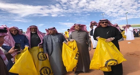 محافظ المزاحمية يطلق حملة " بيئتنا نظيفة " في منتزه الخراره