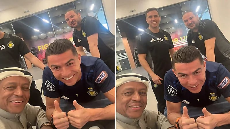 ماجد الجمعان يغني لرونالدو في عيد ميلاده .. فيديو