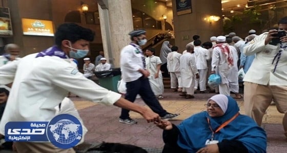 كشافة السلام بالرياض تشارك في خدمة زوار بيت الله الحرام