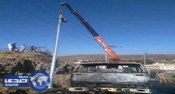 وفاة عامل سوداني في احتراق رافعة بطريق بلجرشي