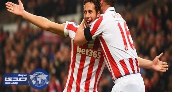 ستوك سيتي يوقف انتصارات مانشستر يونايتد في الدوري الإنجليزي