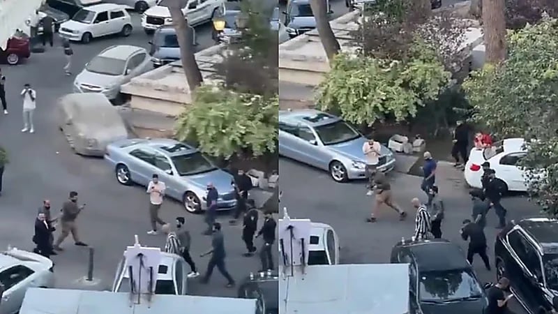 فيديو لقاتل ديالا صلحي الوادي أثناء ذهابه لتمثيل جريمته