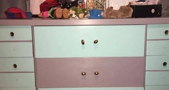 خزانة تثير جدل نشطاء مواقع التواصل بلونها