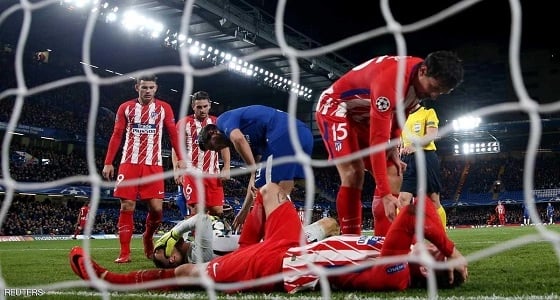 فيديو.. أتليتيكو مدريد يتعادل مع تشيلسي ويودع أبطال أوروبا