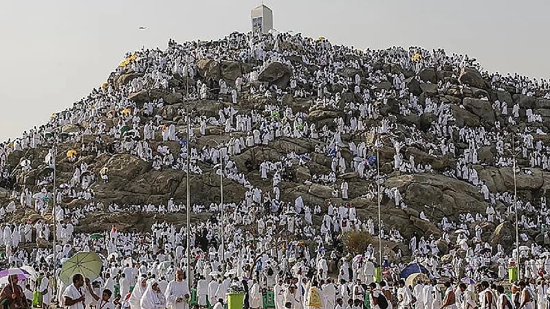 شركات حجاج الداخل تجهز مقراتها بمشعر منى وعرفات .. فيديو