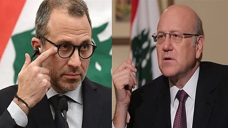 باسيل يتهم ميقاتي بالطائفية..والأخير يرد:لا يستحق الانحدار الفكري