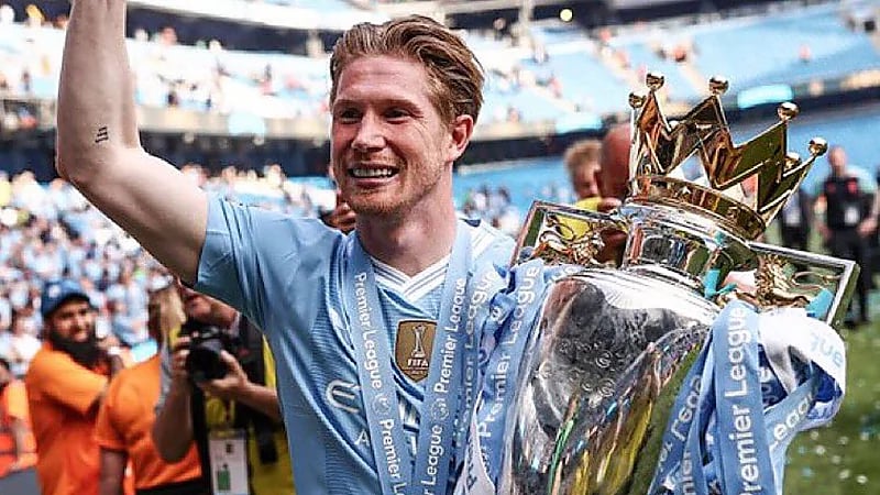 ‎كيفين دي بروين يعلن مغادرة مانشستر سيتي في نهاية الموسم .. فيديو