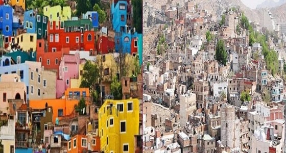 بعد توجيهات الحكومة بإزالة التلوث البصري..حقيقة المنازل الملونة بـ " النكاسة "