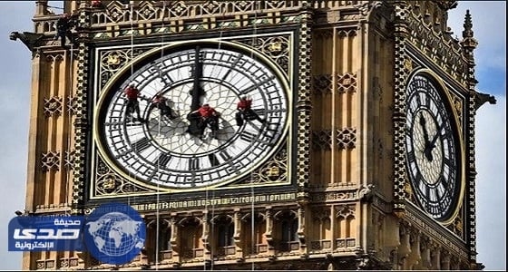 بالفيديو.. توقف دقات ساعة " بيج بن " الشهيرة